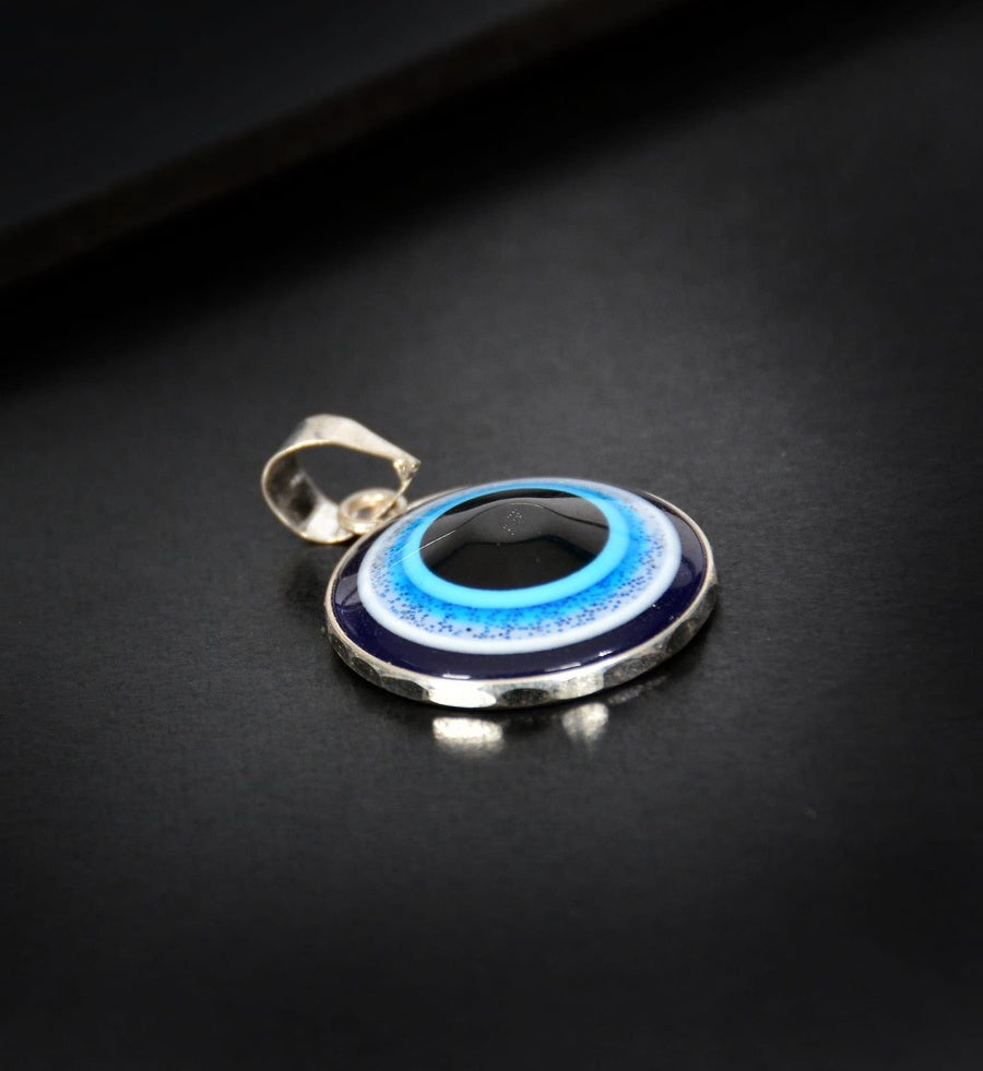 Evil Eye Pendant — 925 Sterling Silver