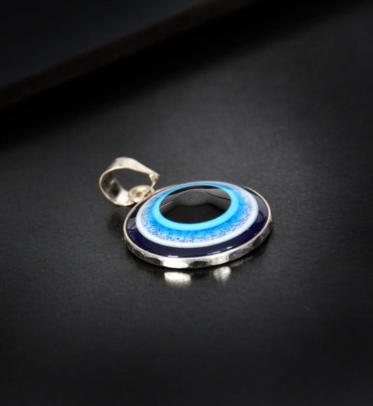 Evil Eye Pendant — 925 Sterling Silver