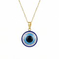 Baby Evil Eye Pendant — 18K Gold, Exclusive Collector's Piece