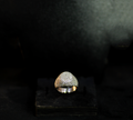 Natural Loose Diamond Ring — 2 Carats VVS, Platinum-Plated 925 Silver